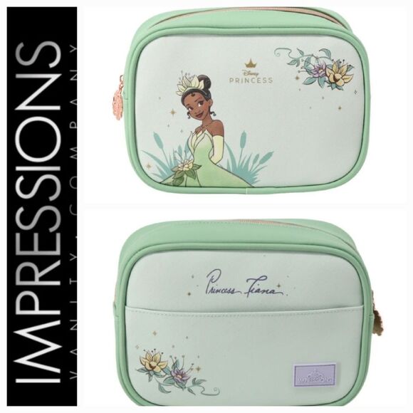 Impressions X Disney Princess Tiana Cosmetic Pouch - Picture 1 of 9